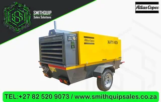 Atlas Copco 350cfm &#64; 10 Bar Mobile Diesel Compressor