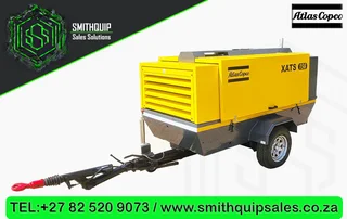 Atlas Copco 350cfm @ 10 Bar Mobile Diesel Compressor