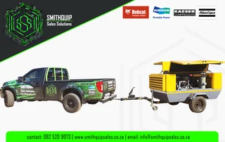 Atlas Copco 350cfm &#64; 10 Bar Mobile Diesel Compressor