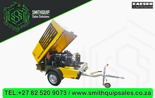 2025 Kaeser 185cfm Mobile Diesel Compressor - M50