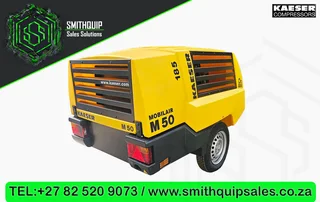 2025 Kaeser 185cfm Mobile Diesel Compressor - M50
