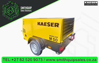2025 Kaeser 185cfm Mobile Diesel Compressor - M50
