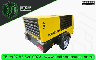 2025 Kaeser 185cfm Mobile Diesel Compressor - M50