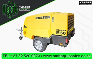2025 Kaeser 185cfm Mobile Diesel Compressor - M50