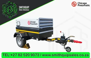 Chicago Pneumatic 185cfm Mobile Diesel Compressor
