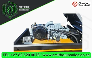 Chicago Pneumatic 185cfm Mobile Diesel Compressor