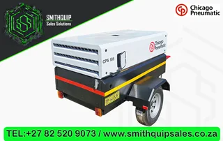Chicago Pneumatic 185cfm Mobile Diesel Compressor