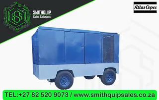 Atlas Copco 750cfm Mobile Diesel Compressor