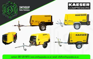 Atlas Copco 750cfm Mobile Diesel Compressor