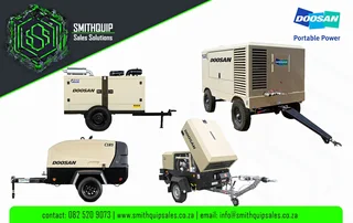 Atlas Copco 750cfm Mobile Diesel Compressor