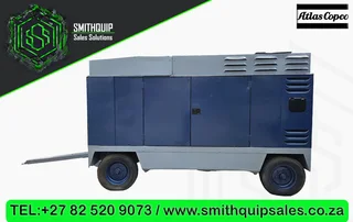 Atlas Copco 850cfm Mobile Diesel Compressor