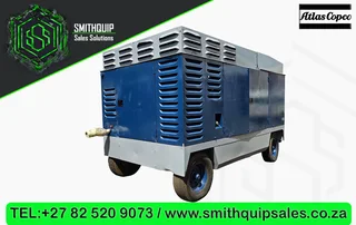 Atlas Copco 850cfm Mobile Diesel Compressor
