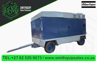 Atlas Copco 850cfm Mobile Diesel Compressor