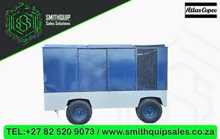 Atlas Copco 850cfm Mobile Diesel Compressor