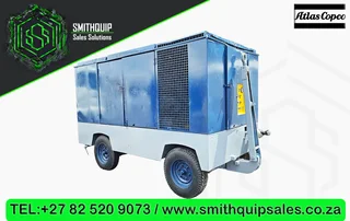 Atlas Copco 850cfm Mobile Diesel Compressor