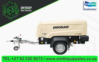 Doosan 90cfm Mobile Diesel Compressor -NEW-