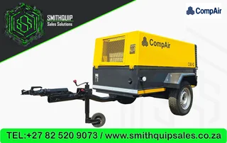 Compair 210cfm &#64; 12 Bar Mobile Diesel Compressor