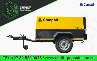 Compair 210cfm &#64; 12 Bar Mobile Diesel Compressor
