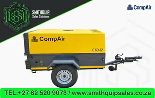 Compair 210cfm &#64; 12 Bar Mobile Diesel Compressor