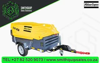 Atlas Copco 190cfm Mobile Diesel Compressor - XAS97