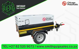 Chicago Pneumatic 185cfm Mobile Diesel Compressor