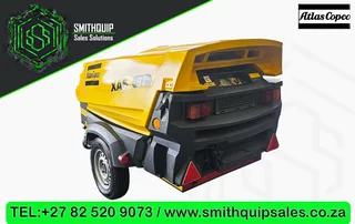 2016 Atlas Copco 190cfm Mobile Diesel Compressor