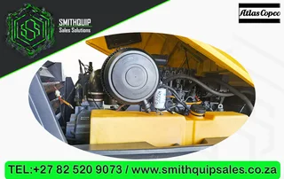 2016 Atlas Copco 190cfm Mobile Diesel Compressor