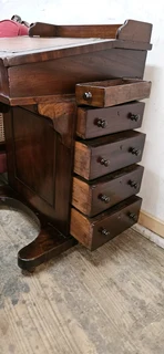 Victorian Mahogany Davenport