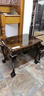 Stinkwood Ball and Claw Side Table