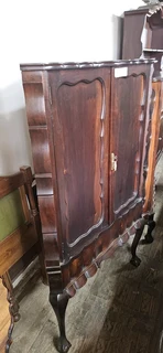 Imbuia Corner Cabinet