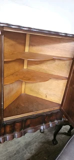 Imbuia Corner Cabinet