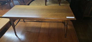 Oak + Finish Coffee Table