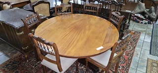 6 x 19thC French Oak Dining Chairs EACH