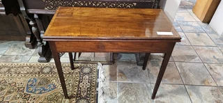 Victorian Mahogany Card Table