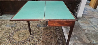 Victorian Mahogany Card Table