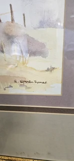 2 x S. Leighton-Thomas Watercolors EACH