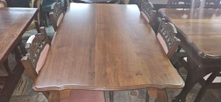 Imbuia Ball and Claw Dining Table