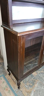 Basswood Ebonized Bookcase