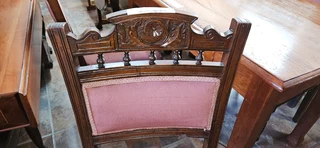 4 x Edwardian Birchwood Chairs (EACH)