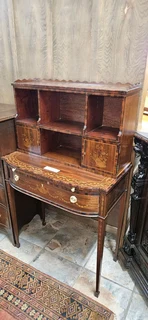 Georgian Inlaid Mahogany Writing Desk
