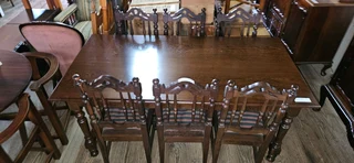 Panga-panga Dining Chairs x 6