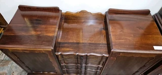 Imbuia Tiered Sideboard