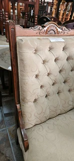 Edwardian Walnut Nursing Chair