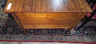 Oregon Pine 6-drawer Desk