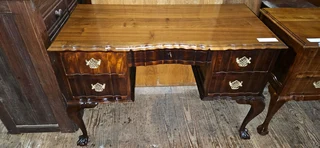 Imbuia Ball and Claw Desk