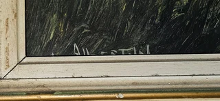 Lesley Albertyn Oil Cape Dutch Painting Large