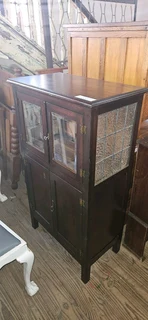 Teak Glazed Cabinet