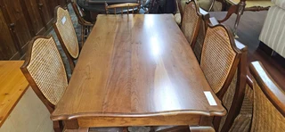 Imbuia Ball and Claw Dining Table &#43; 4 x Chairs