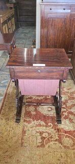 Victorian Mahogany Sewing Table