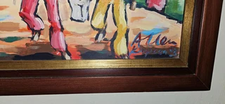 Allen Kapetah Rural Oil Painting